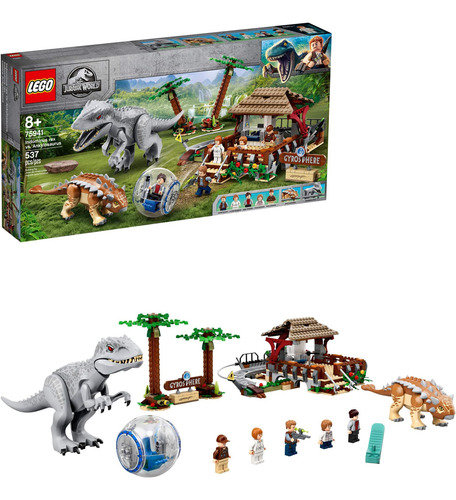 Lego Jurassic World Indominus Rex Vs. Ankylosaurus Impresion
