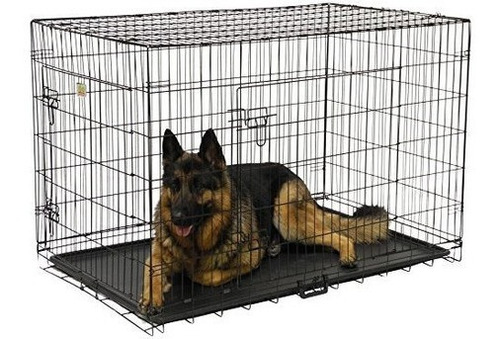 Go Pet Club Jaula De Metal Plegable De Dos Puertas De 24 Pul