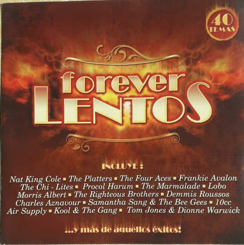 Forever Lentos- Air Supply- Bee Gees Y Otro (2 Cd Nuevo Imp)