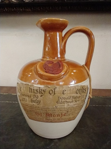 Imagen 1 de 10 de Antigua Botella De Whisky Ye Monks