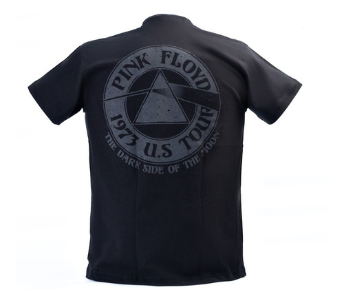Imagen 2 de 4 de Franela Rock Pink Floyd Tour Unisex Algodón