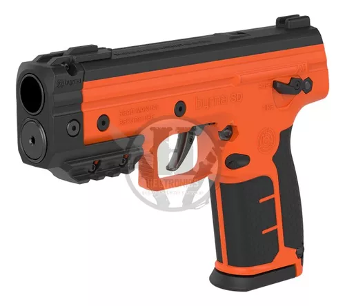 Pistola Xl Co2 Defensa Personal Byrna Naranja Goma Pimienta