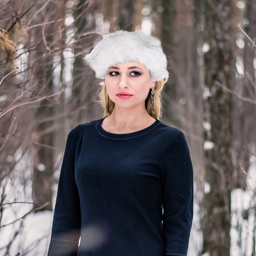 Diadema Gruesa Y Peluda Para Mujer, Gorro Mullido, Diadema D
