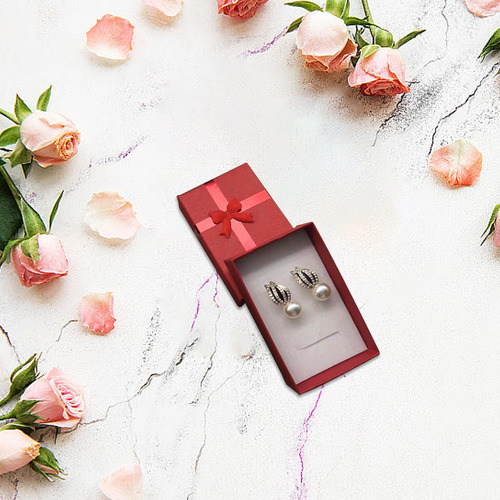 3 Caja De Regalo Para Joyería Caja De Cartón Para Joyería
