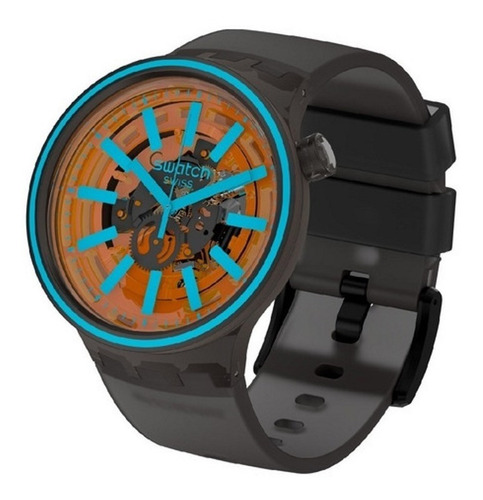 Reloj Swatch So27b112 Big Bold Fire Taste Agente Oficial