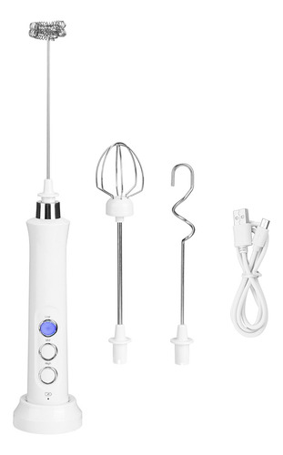Espumador De Leche Eléctrico Portátil Usb Egg Beater, Agitad