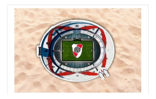 Toallones Con Forma De Estadios De Futbol Equipos Varios 