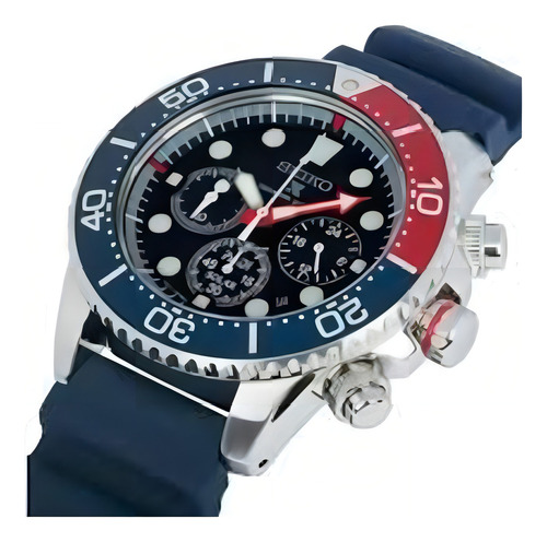 Relógio De Pulso Seiko Padi Prospex Divers Solar Ssc785p1