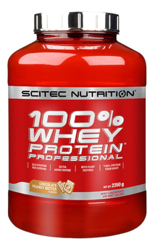 Proteina 100% Whey Profesional 78 Sv Chocolate P Bter Scitec