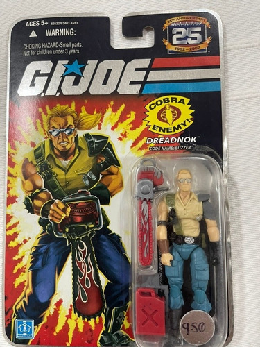 G.i Joe Hero American Hero- Dreadnok- Buzzer