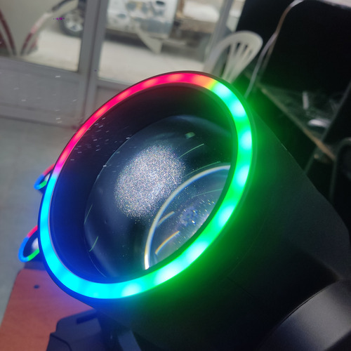 Cabeza Movil Beam 2 Pcs Led 200w Efecto Acoiris Aro Led (Usado)