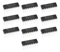 Comprar 74ls48 Decodificador Bcd A 7 Seg Catodo Comun 10 Piezas