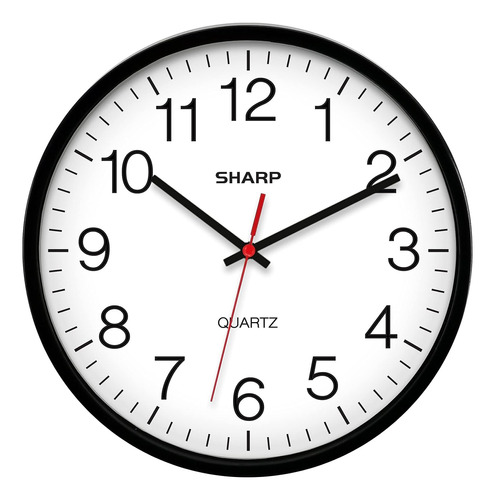 Reloj De Pared Sharp, 25.40 Cm