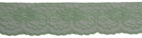 Renda Nylon 10mm Najar N°02 50m Cor 53 - Verde Água