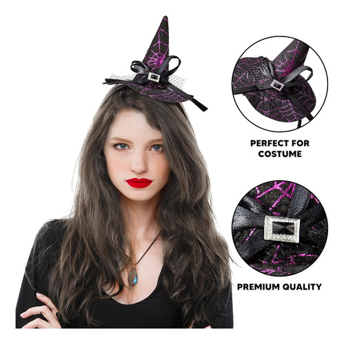 Spooktacular Creations Diadema Para Sombrero De Bruja De ...