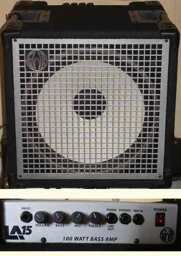 Amplificador SWR L.A. Series LA15 para bajo de 100W