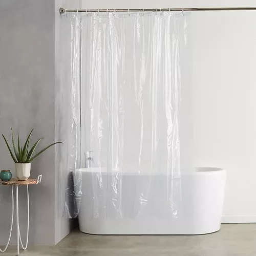 Cortinas baño plástico transparentes 140x180