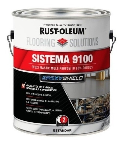 Pintura Epoxica 9100 X 8 L  Rust Oleum Doctor Obra 