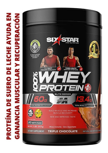 100 % Whey Protein Elite Series Proteína Muscletech 2 Libras Sabor Triple chocolate