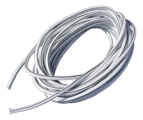 Cuerda Goma Elastica Amortiguacion Blanca 0.5 in X 8.3 ft