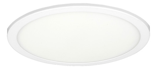 Plafón Lámpara Led Techo Para Embutir 22cm Luz Fría 18w - 25000hs