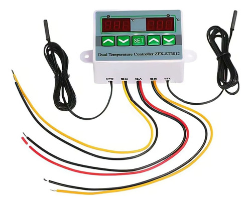 Termostato Digital Doble Zfx W3012 -50 A 110°c 220v 1500w