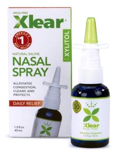 Spray Nasal Xlear Xilitol 1.5oz 1 Unidad Natural Saline Xtrc