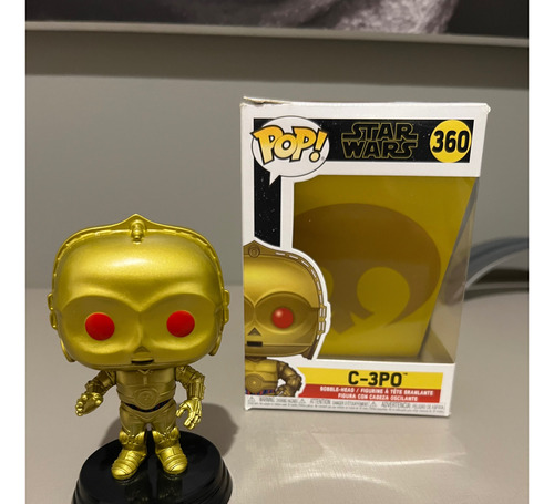 Boneco Funko Pop Star Wars C-3po