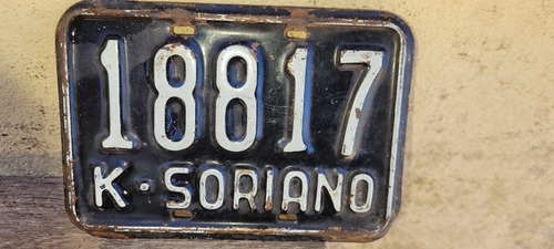 Matricula De Bici Soriano 18817 Conf
