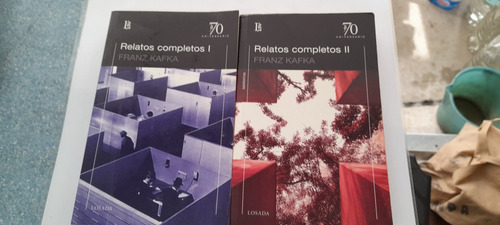 Relatos Completos De Franz Kafka - 2 Tomos - Losada (usado)