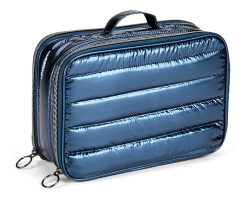 Imagen 2 de 3 de Organizador Azul Metalico Grande