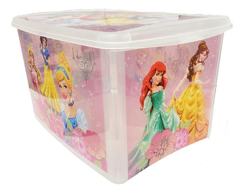 Caja Organizadora Infantil Princesas Disney 18,7 Lts
