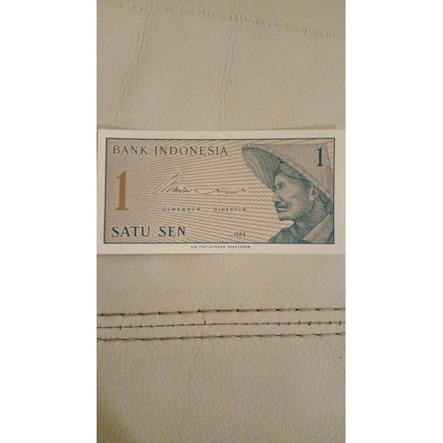Billete De Indonesia Año 1964