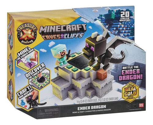 Dinobot Treasure X Minecraft Caves Cliffs Ender Drag Kqp