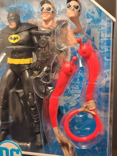 Batman- Jla- Dc Multiverse- ( Collect To Build Plastic Man) (Usado)