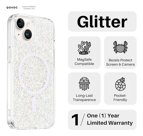 Funda Para iPhone 15 Plus Transparente Plastico-12
