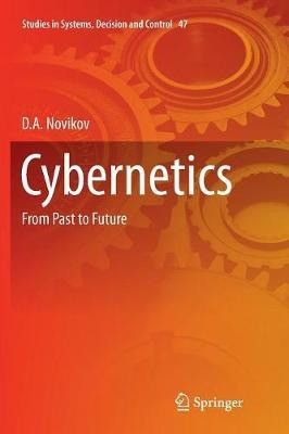 Libro Cybernetics : From Past To Future - D.a Novikov