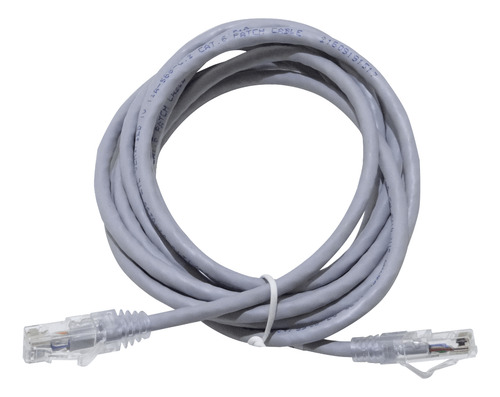 Furukawa 3mt Cat6 Gris U/utp Lszh Cable Patch Rj45 Gigalan 3