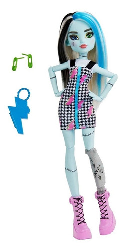 Muñeca Frankie Stein Articulada De Monster High - Mattel