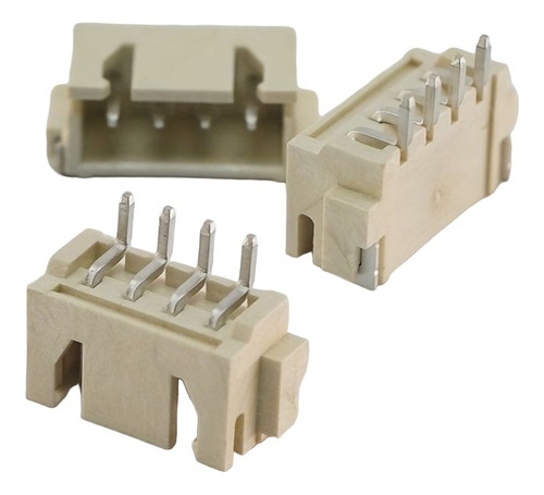 Conector De Cabezal De 4 Pines Macho Dip/smd Recto X 2 Unida
