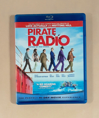 Pirate Radio ( Los Piratas Del Rock ) - Blu-ray Original
