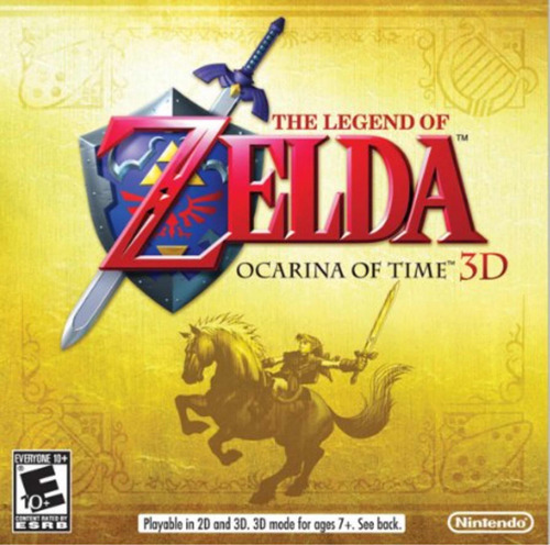 Juego Nintendo 3ds Zelda Ocarina Of Time 3d