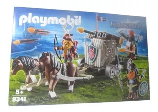 Playmobil 9341 Carruaje Con Ballesta De Enanos Fotos Reales