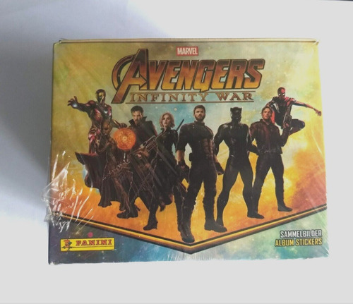 1 Paquetón O Cajita De Infinity War Panini Avengers Delivery