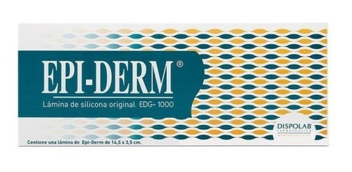 Epiderm Edg 1000 Parche Silicona Cicatrices 3,5x14,5cm