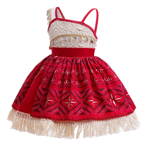 Niña Moana 2 Disfraz De Cosplay Vestido De Fiesta De Carnaval De Pascua Niños Estilo De Vacaciones De Verano Ropa De Cumpleaños Vestido De Princesa