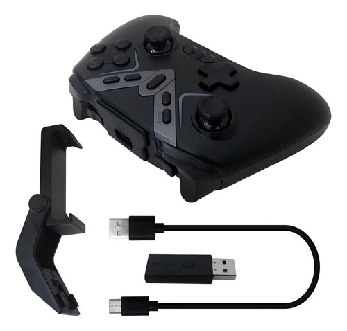 Controlador Kogunxu Dual Hall Effect Negro Para Pc Y Switch