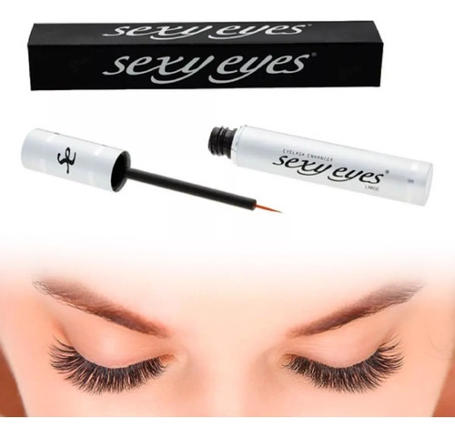 Extensiones De Pestañas  Sexy Eyes Alargador De Pestañas Color Transparente X Unidad