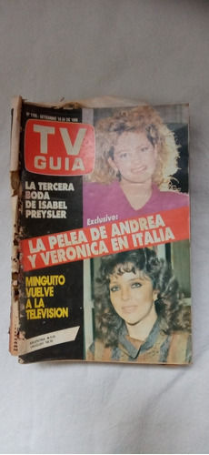 Tv Guia 1155 Andrea Del Boca Minguito Kuliok Casaux Caldero 