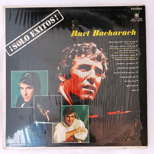 Burt Bacharach - Solo Exitos  Lp